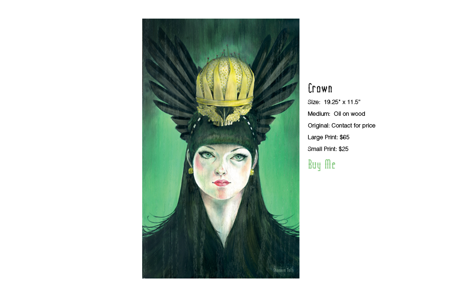 Toth Oil Painting Crown